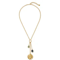Mediterranean Coin Y-Necklace