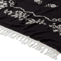 Met Florals Embroidered 50Th Anniversary Shawl