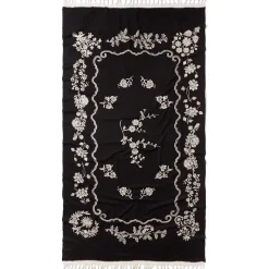 Met Florals Embroidered 50Th Anniversary Shawl