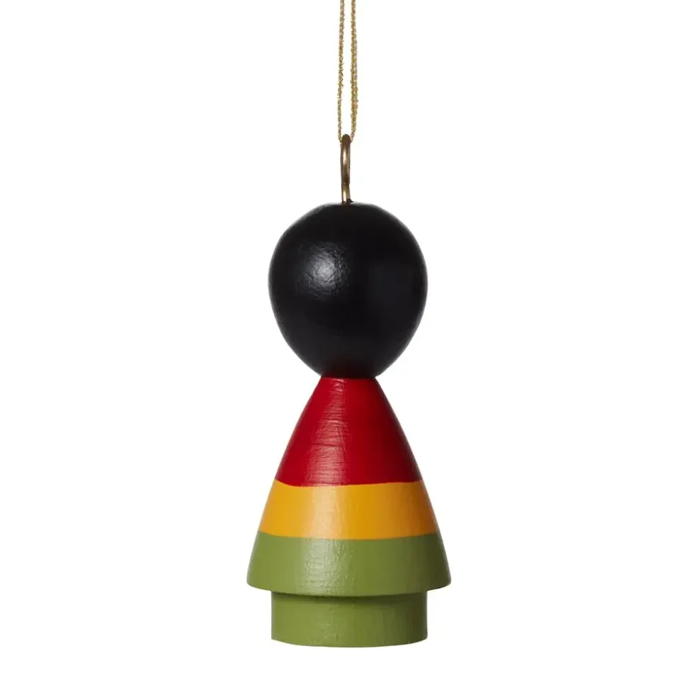 Modern Artist Wood Ornament Set