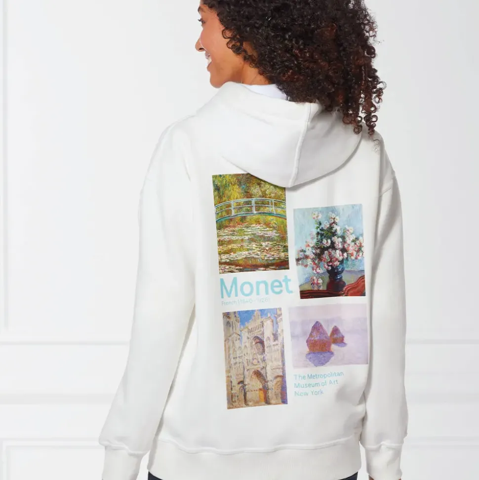 Monet Impressions Zip-Up Hoodie