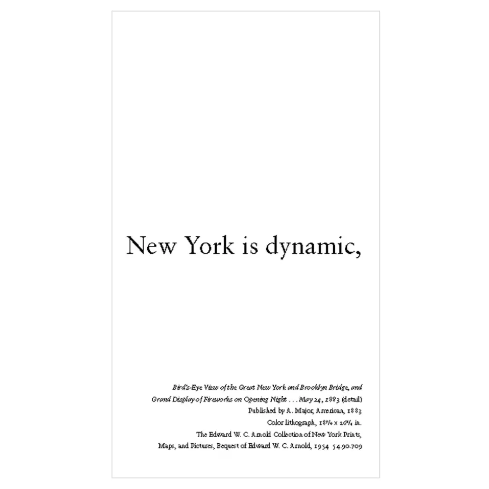 New York Is...