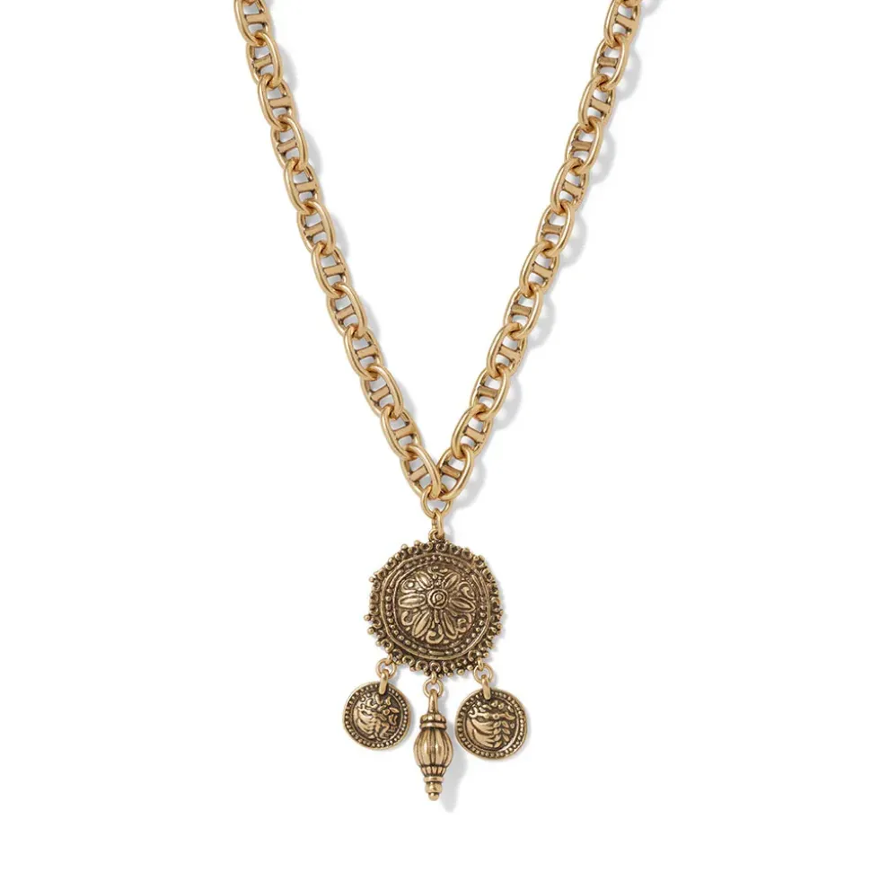 Ottoman Coin Pendant Necklace