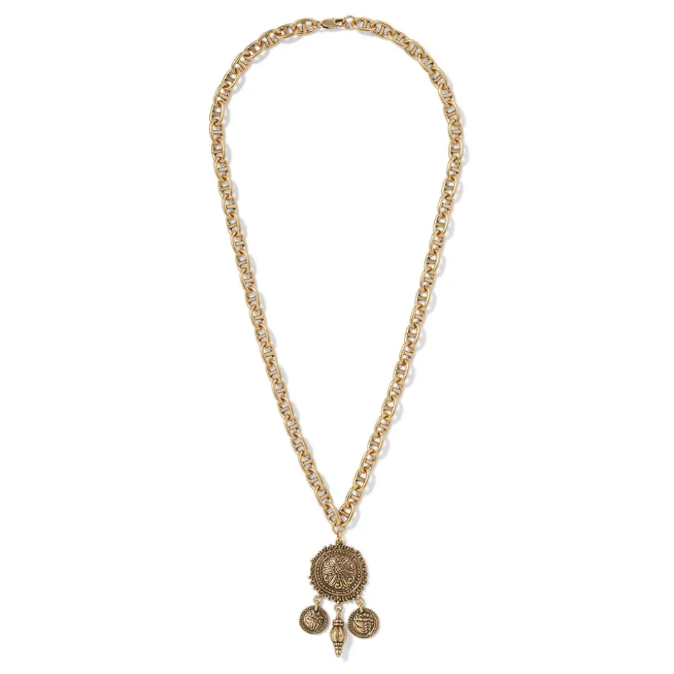 Ottoman Coin Pendant Necklace