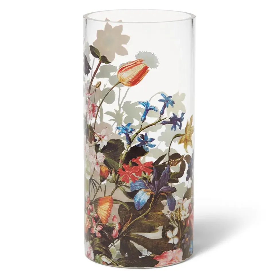 Peeters Bouquet Of Flowers Glass Vase