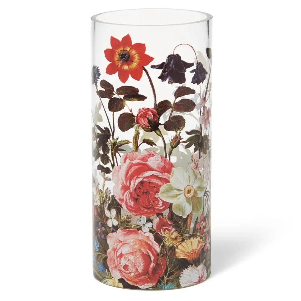 Peeters Bouquet Of Flowers Glass Vase