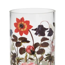 Peeters Bouquet Of Flowers Glass Vase
