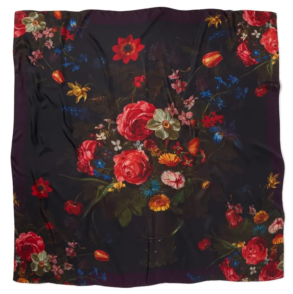 Peeters Bouquet Of Flowers Oversize Oblong Scarf