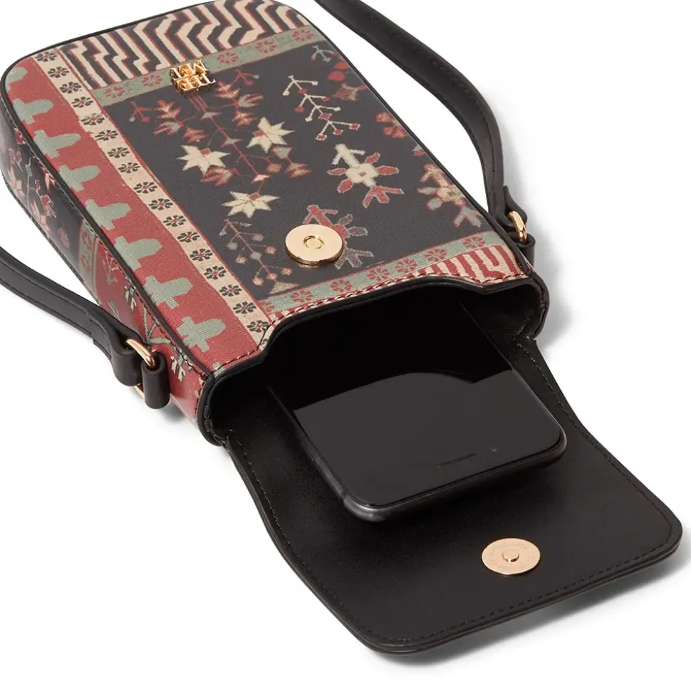 Persian Garden Crossbody Phone Purse
