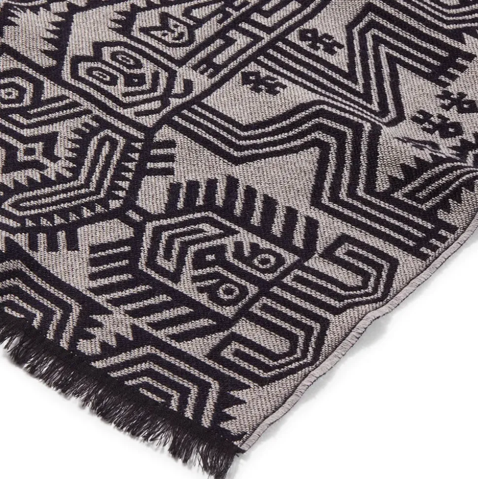 Peruvian Patterns Unisex Wool-Blend Scarf