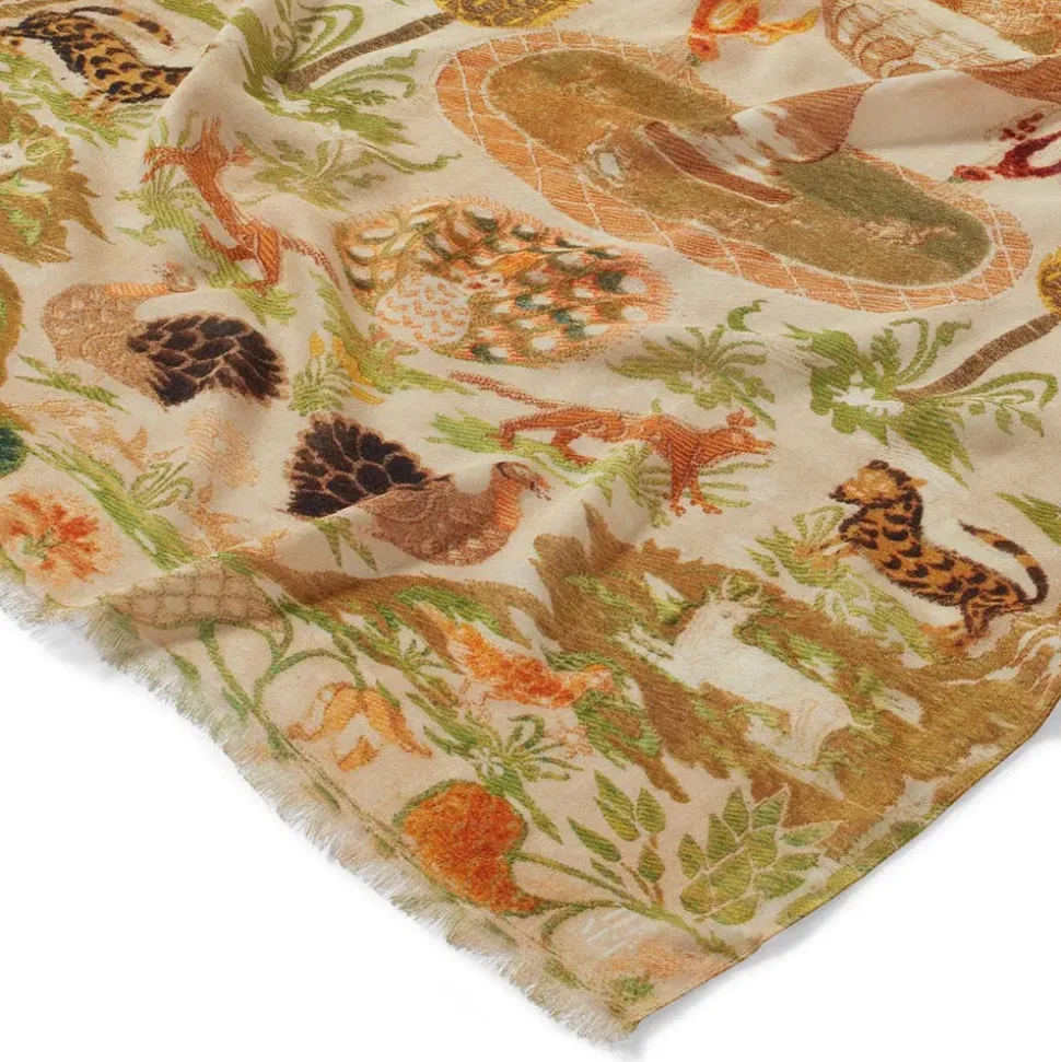 Portuguese Garden Oblong Scarf