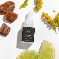 Pura Terracotta Rose And Perfume Immortelle Fragrance Set With Diffuser