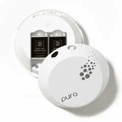 Pura Terracotta Rose And Perfume Immortelle Fragrance Set With Diffuser