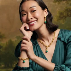Roman Malachite Bracelet