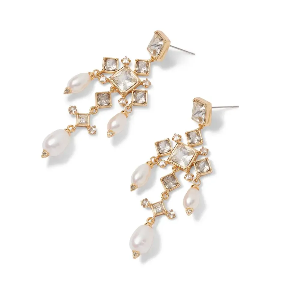 Royal Tudor Chandelier Earrings