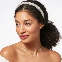 Royal Tudor Pearl And Chain Necklace