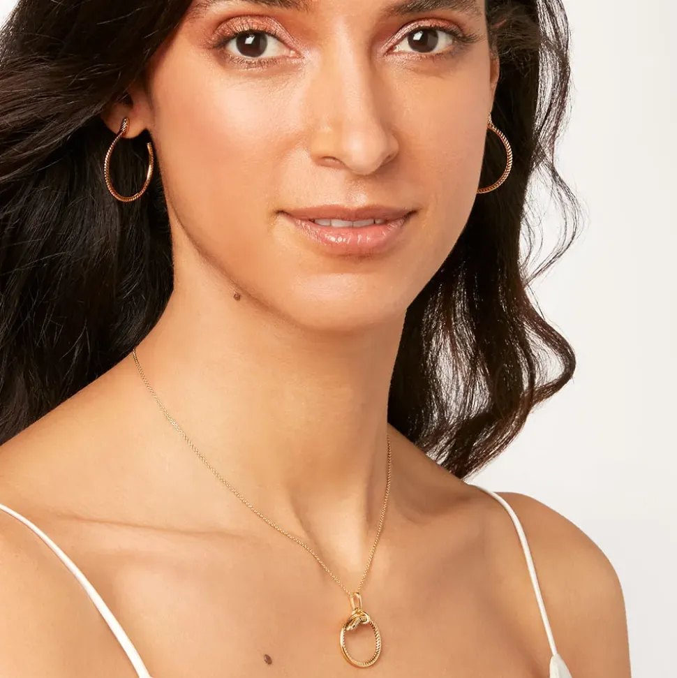 Serpentine Pendant Necklace