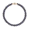 Spanish Baldric Lapis Braided Necklace