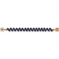 Spanish Baldric Lapis Braided Bracelet