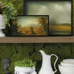 Sublime Landscapes Duncanson Cows Watering In A Stream Small Lacquer Tray