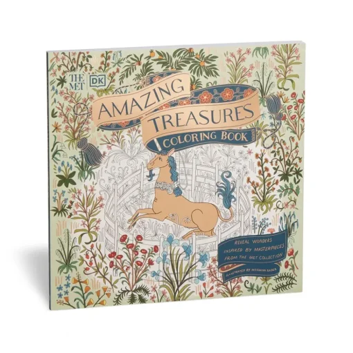 The Met Amazing Treasures Coloring Book