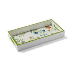 The Met Cloisters Garden Rectangular Lacquer Tray
