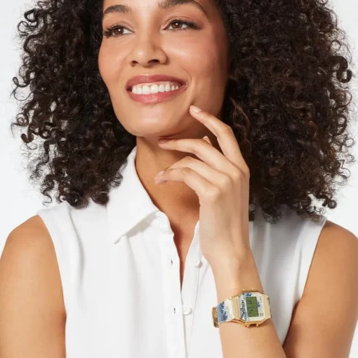 Timex Hokusai Great Wave Digital Watch