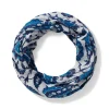 Turkish Saz Leaf Infinity Scarf