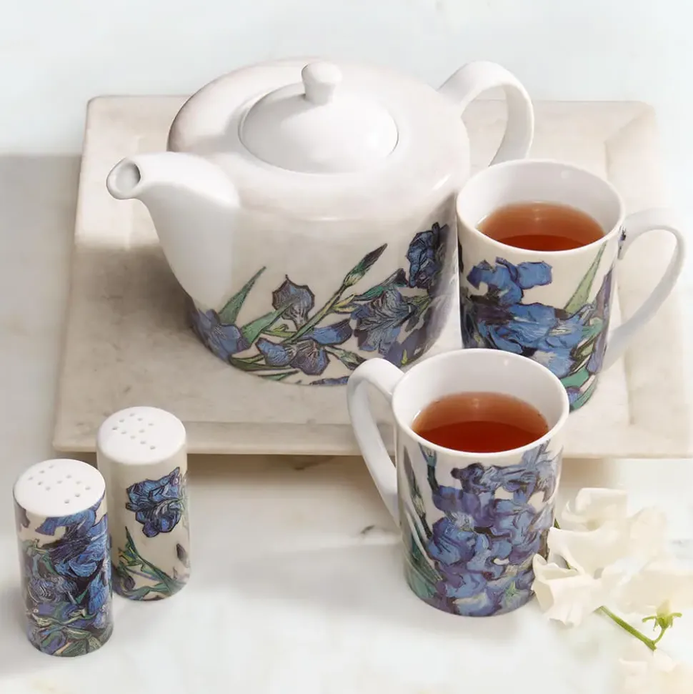 Van Gogh Irises Teapot