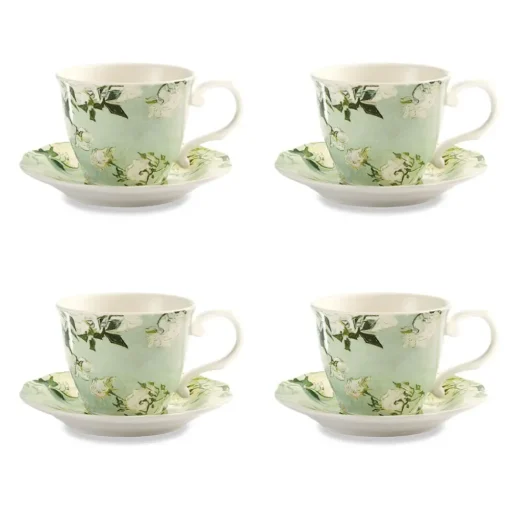 Van Gogh Roses Teacup And Saucer