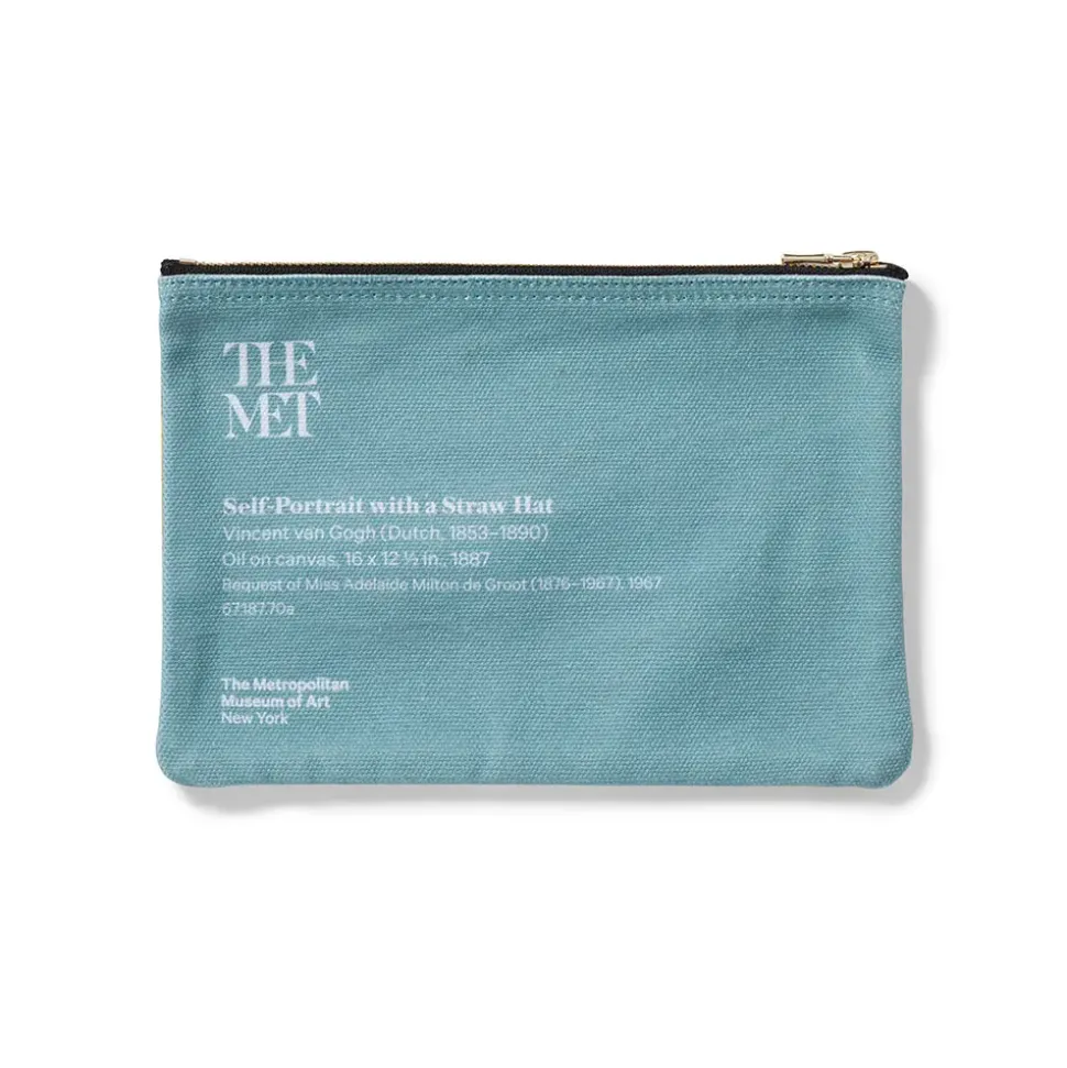 Van Gogh Self-Portrait Zip Pouch